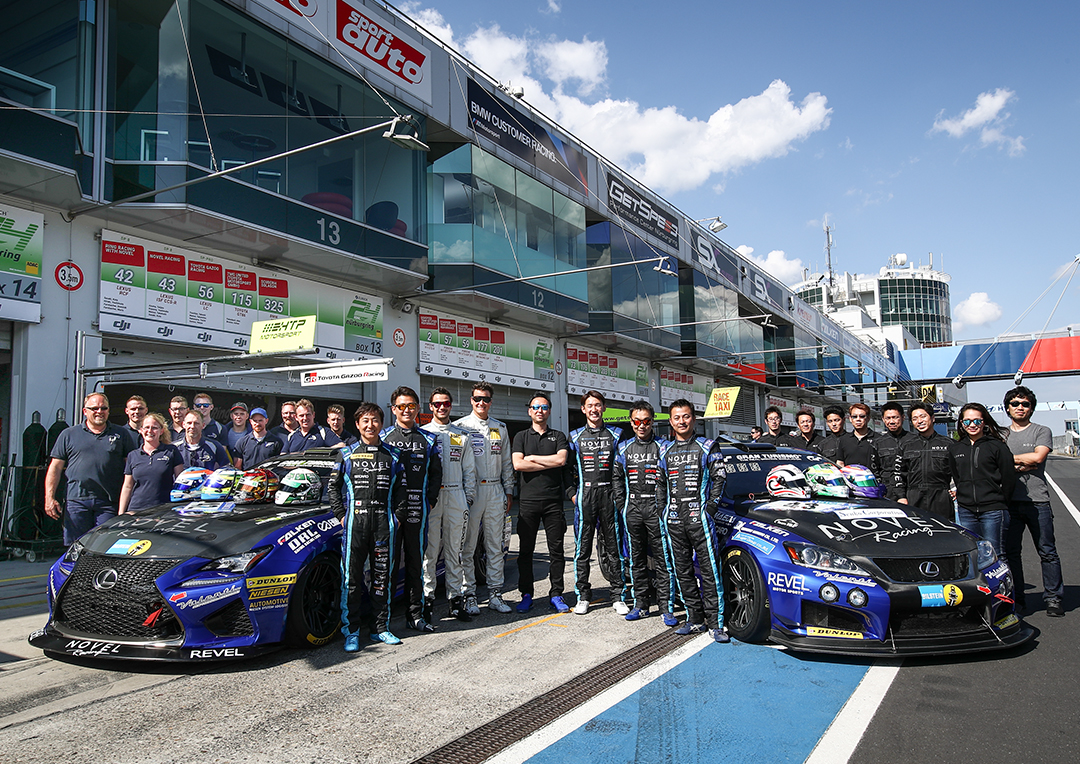 2018年ニュルブルクリンク24時間耐久レースのNOVELチーム