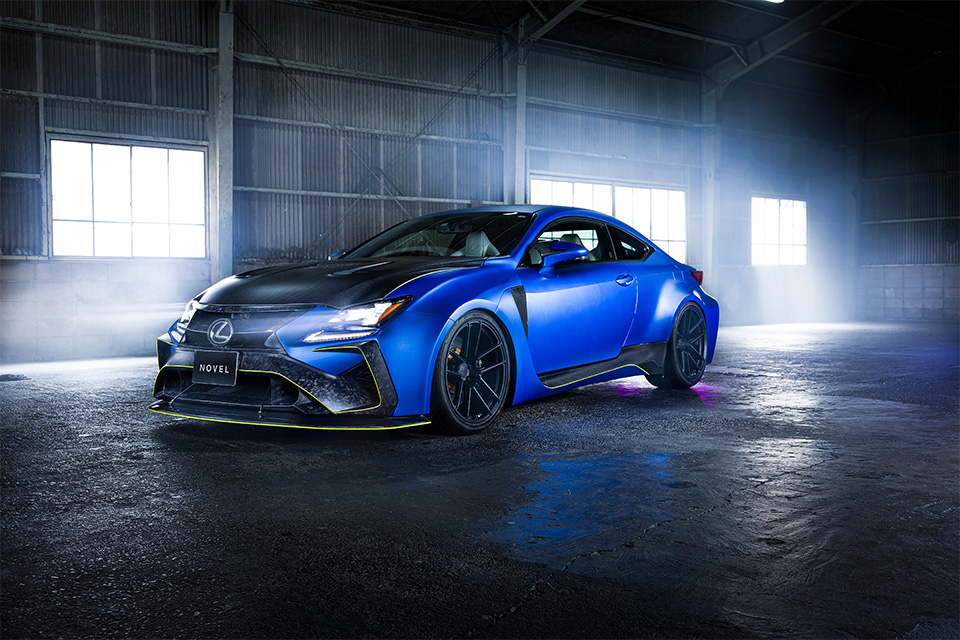 NOVEL RC F FRONT BUMPER EXTENSION