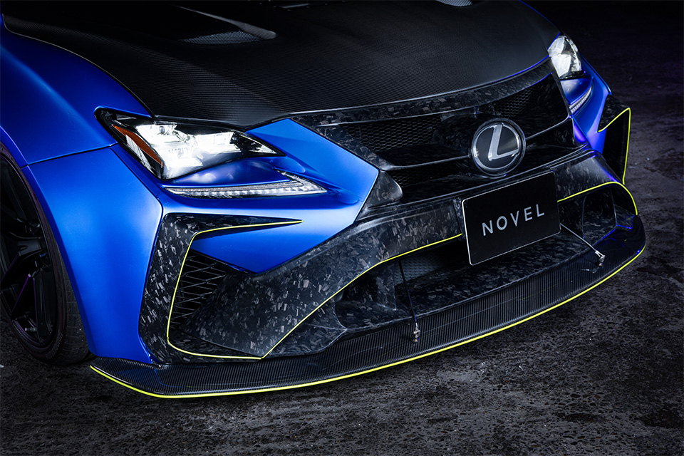 NOVEL RC F FRONT BUMPER EXTENSION