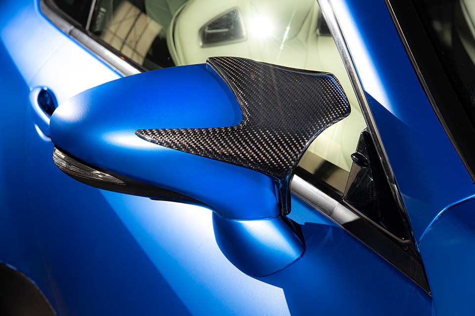 NOVEL RC F サイドミラーエクステンション